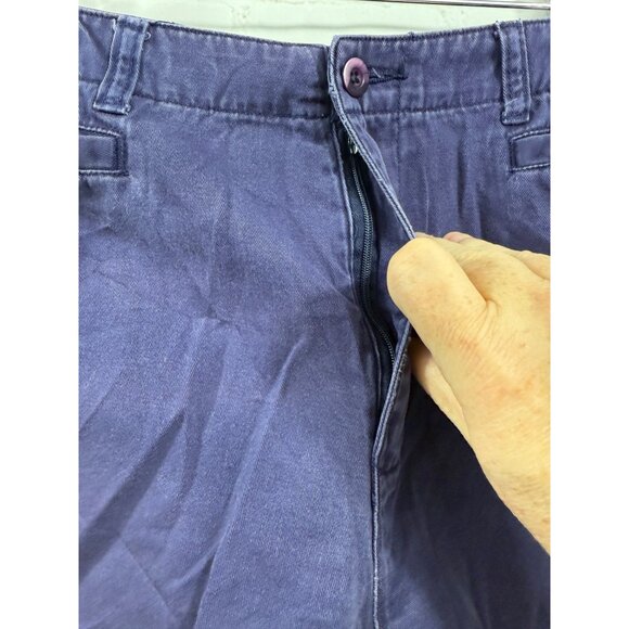 B. Moss Shorts Womens Size 8 Purple Mom Walking Coin Pockets - Picture 3 of 5